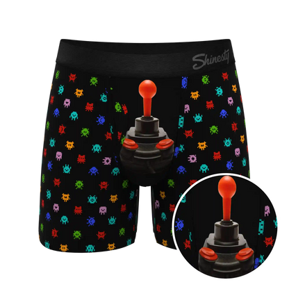 The Joystick | Video Game Ball Hammock® Pouch Underwear With Fly
