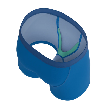 The Skydiver | Ocean Blue Youth Boxer Briefs