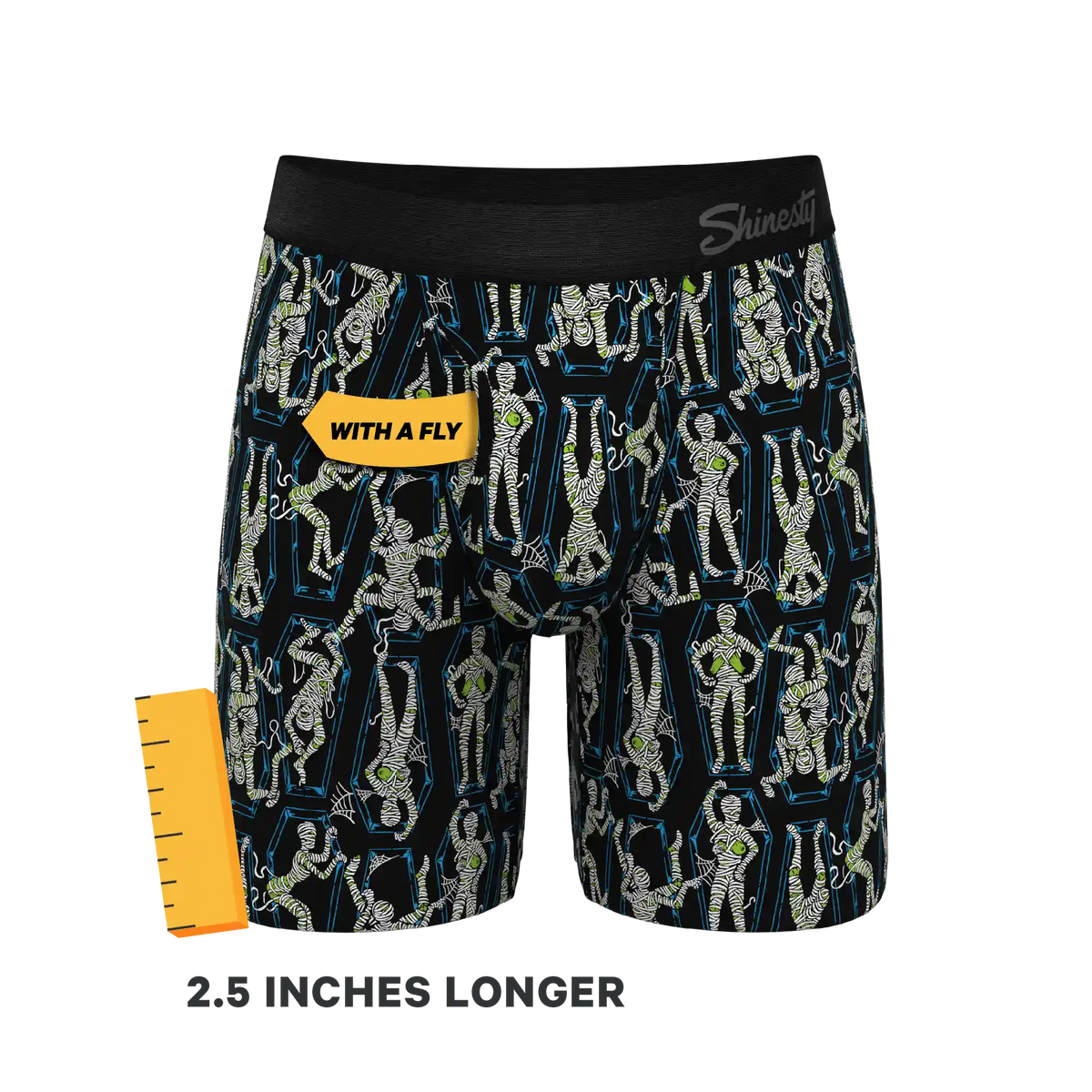 The Inter-Corpse | Halloween Mummies Ball Hammock® Boxer - Long Leg