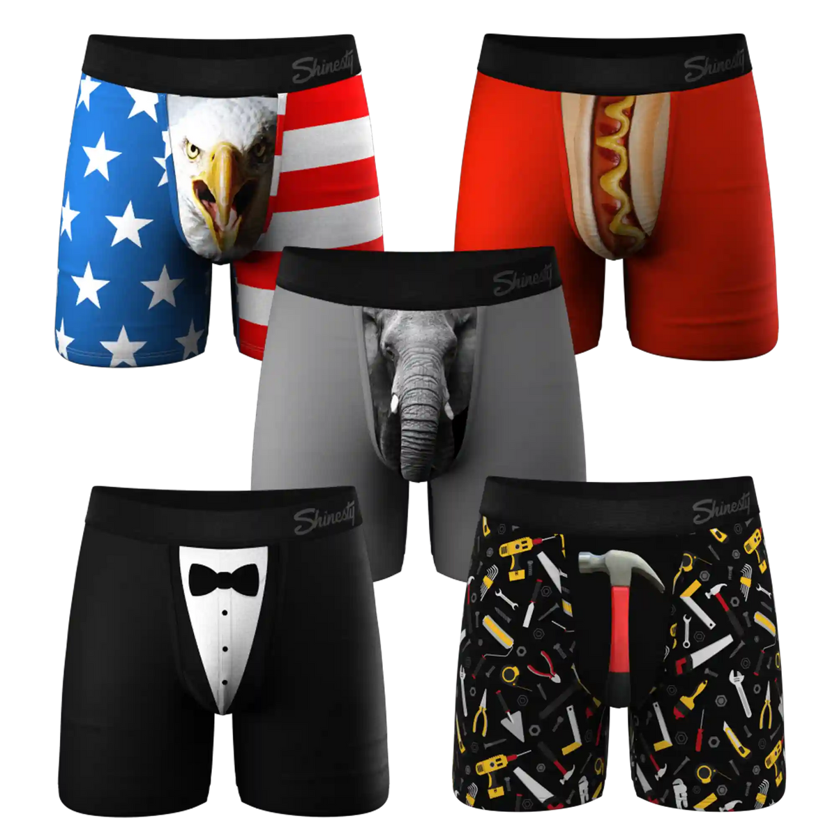 The Apex Crew | Ball Hammock® Boxer Brief 5 Pack