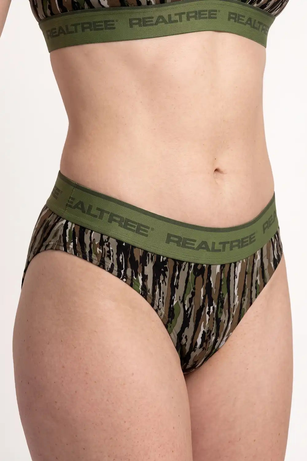 The Barking Up | Realtree x Shinesty Bark Camouflage Thong Underwear with Waistband