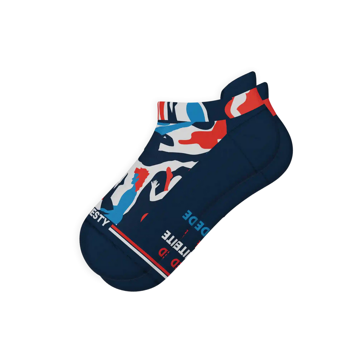 The Grand Finale | USA Camouflage Heel Hammock™ Ankle Socks