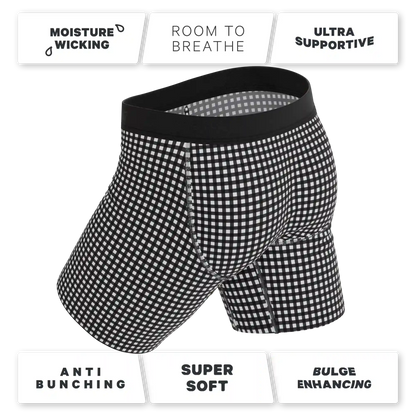 The Blackberry Bramble | Window Pane Ball Hammock® Boxer - Long Leg