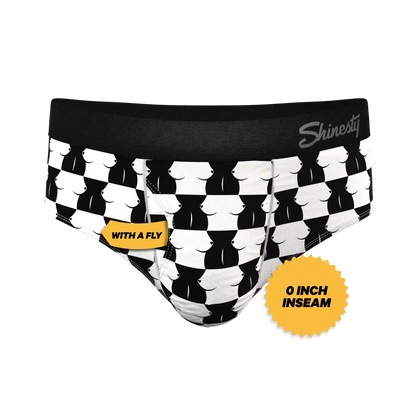 The Chest Mate | Checkered Ball Hammock® Pouch Underwear Briefs