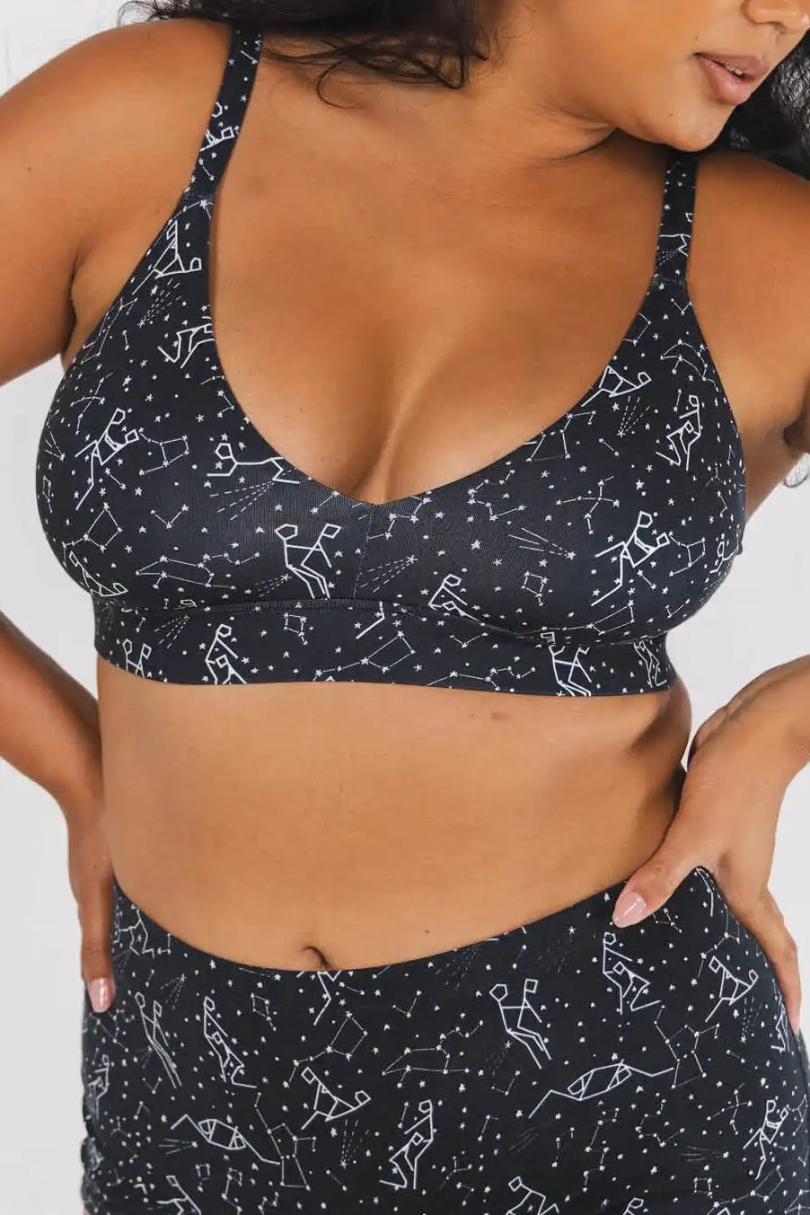 The Big Bang | Glow in the Dark Constellation Boob Hammock™ Plunge Bralette