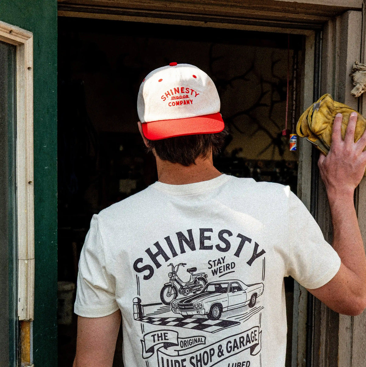 The Indoor Co | Shinesty Graphic 5 Panel Canvas Hat