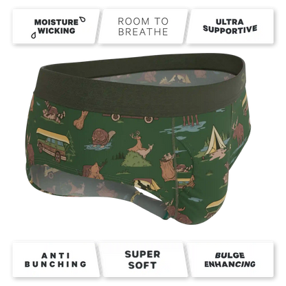 The Really Happy Camper | Camping Ball Hammock® Pouch Underwear Briefs