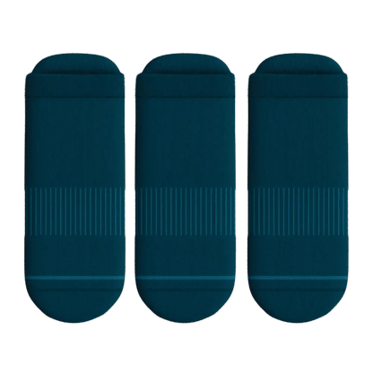 The Big Blue | Heel Hammock™ Ankle Socks 3 Pack