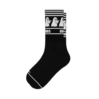 The Ghoul Next Door | Busty Ghost Heel Hammock™ Crew Socks