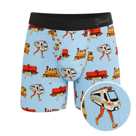 The Runaway Train | Train Ball Hammock® Pouch Underwear With Fly