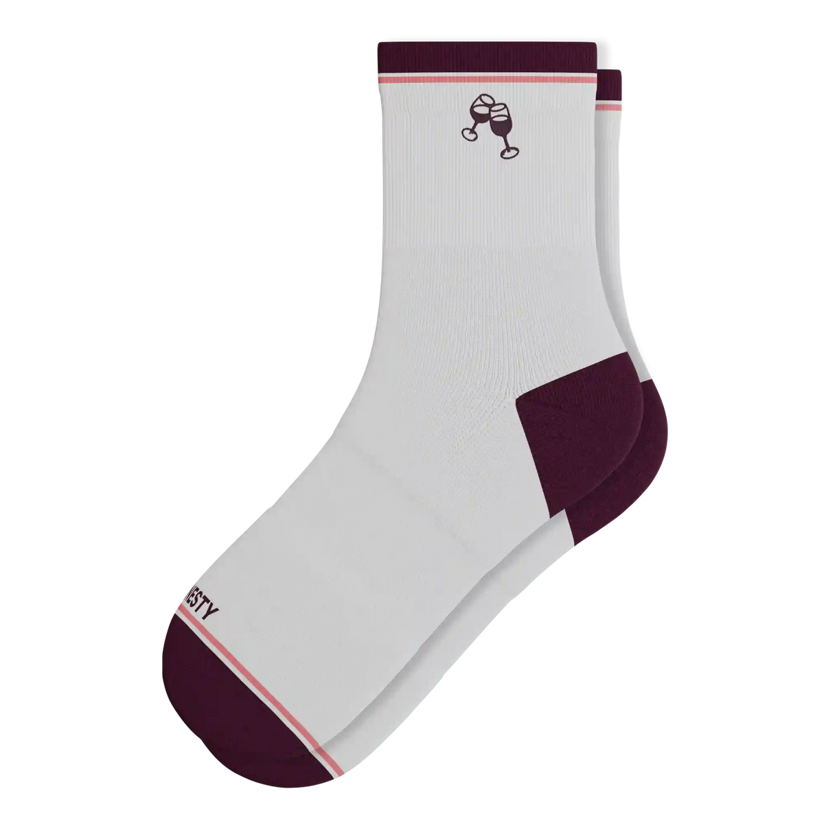 The Happy Hour | Heel Hammock™ Quarter Crew Socks 3 Pack