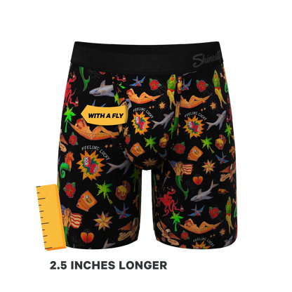 The Tight Ship | Sailor Tattoos Ball Hammock® Boxer - Long Leg