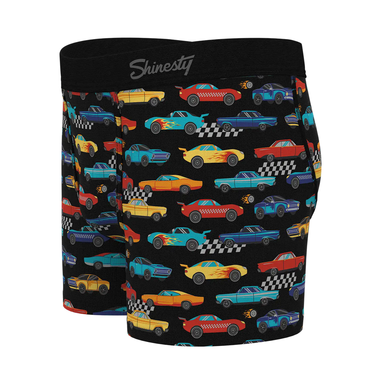 The Start Your Engines | Racecar Youth Boxer Briefs