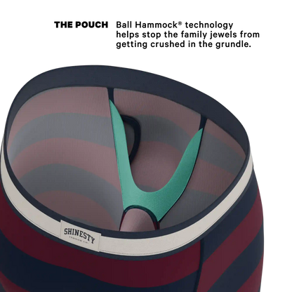 The Pitch | Rugby Stripe Ball Hammock® Boxer - Long Leg