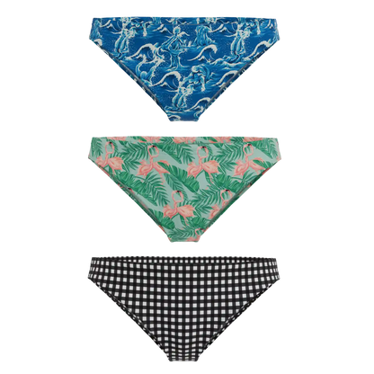 The Wet & Wild | Bikini Underwear 3 Pack