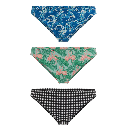 The Wet & Wild | Bikini Underwear 3 Pack