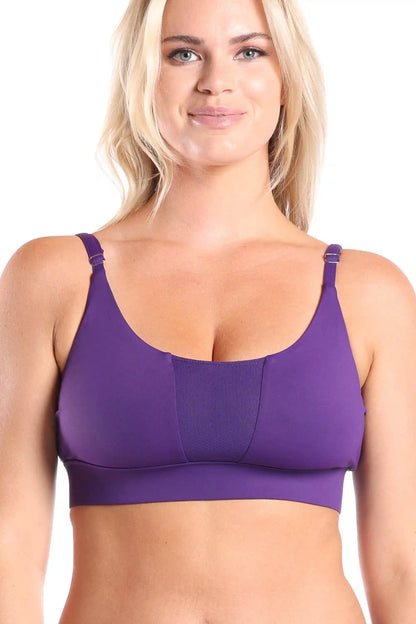 The Emperor |  Dark Purple paradICE™ Boob Hammock™ Cooling Bralette