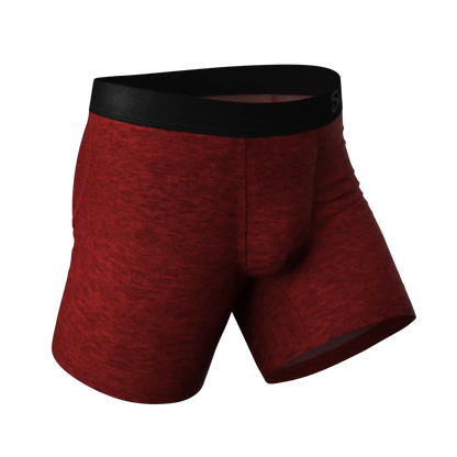 The Romeo | Red Heather Ball Hammock® Pouch Underwear