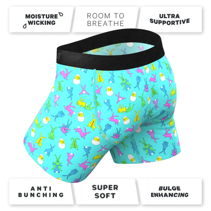 The Like Rabbits | Easter Animals Ball Hammock® Pouch Underwear