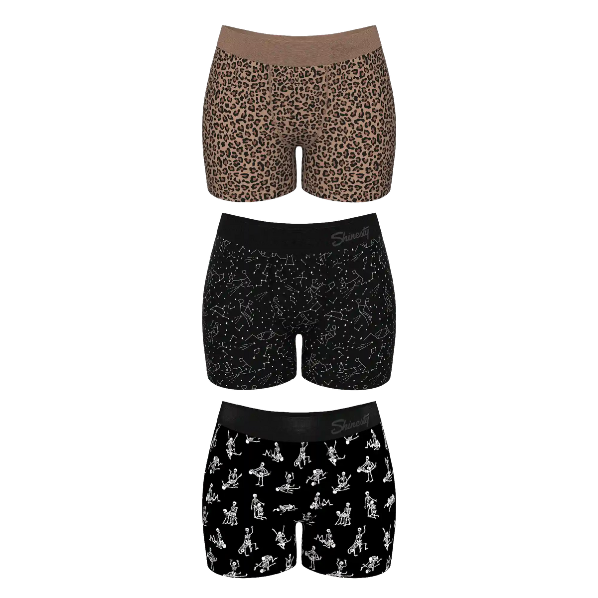 The Naughty Bests | Women’s Boxers 3 Pack