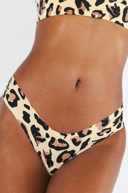 The Primal Passion | Naughty Cheetah Print Seamless Thong