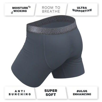 The Graphite | Tonal Grey Ball Hammock® Pouch Underwear