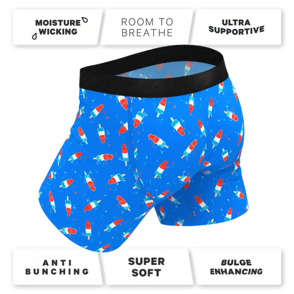 The Popsicle Stick Apex | USA Popsicle Ball Hammock® Pouch Underwear