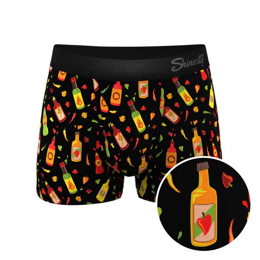 The Gotcha Sriracha | Hot Sauce Ball Hammock® Pouch Trunks Underwear