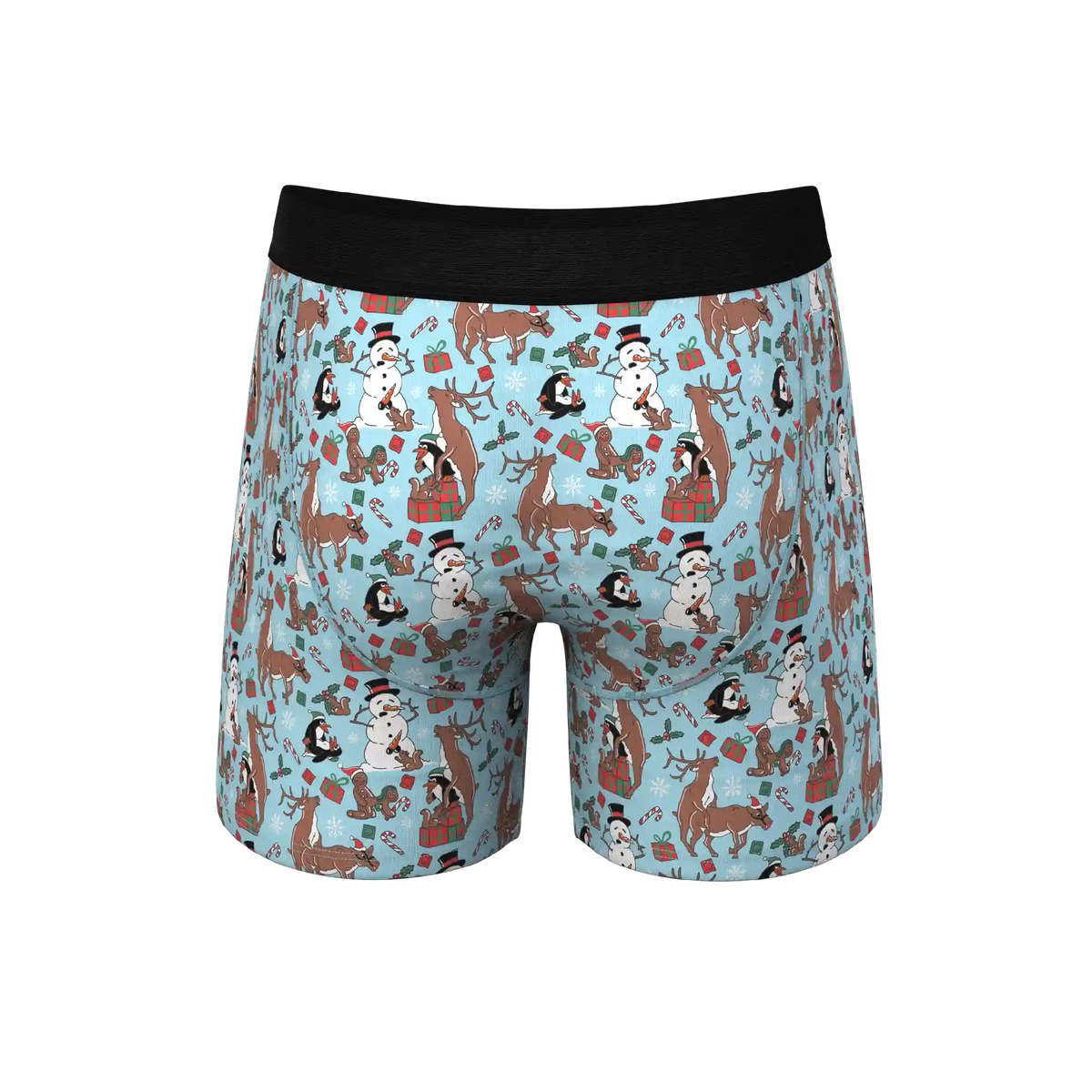 The Christmas Key Party | Christmas Characters Ball Hammock® Pouch Underwear With Fly