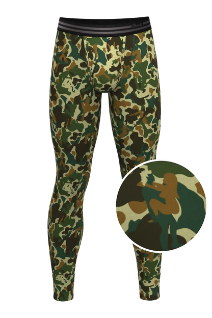 The Forni Camo | Camouflage Ball Hammock® Long Johns