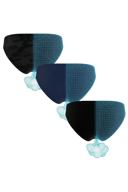 The Incognito | Fart Proof Bikini Underwear 3 Pack