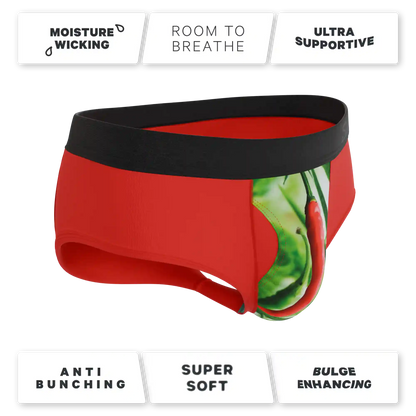 The Picante | Chili Pepper Ball Hammock® Pouch Underwear Briefs