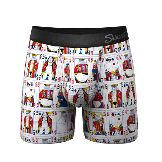 The Strip Poker | Playing Cards Ball Hammock® Pouch Underwear With Fly