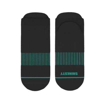 The Threat Level Midnight | Heel Hammock™ Ankle Socks 3 Pack