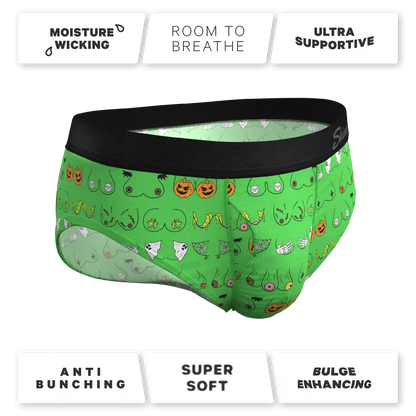 The Haunted Honkers | Halloween Bust Ball Hammock® Pouch Underwear Briefs