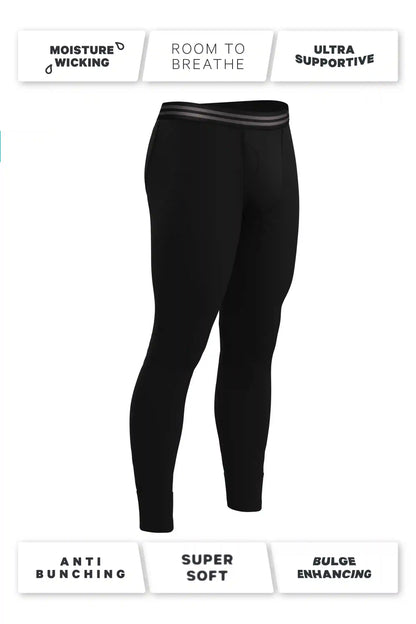 The Threat Level Midnight | Black Ball Hammock® Long Johns