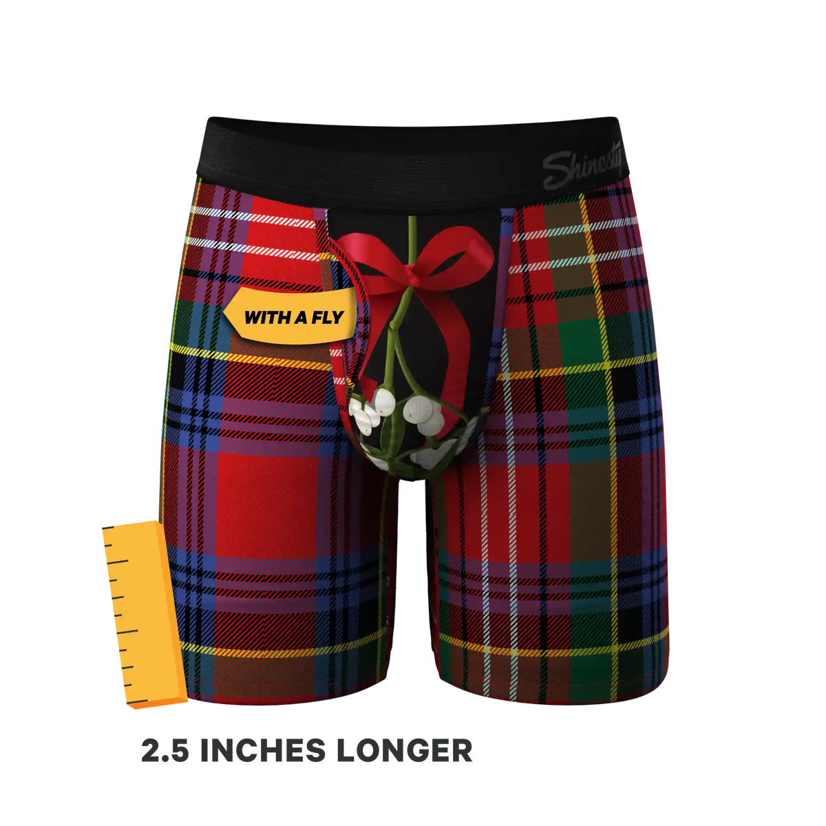 The Kiss Me There | Mistletoe Ball Hammock® Boxer - Long Leg