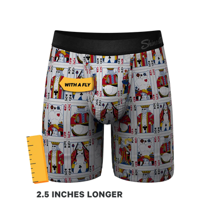 The Strip Poker | Playing Cards Ball Hammock® Boxer - Long Leg