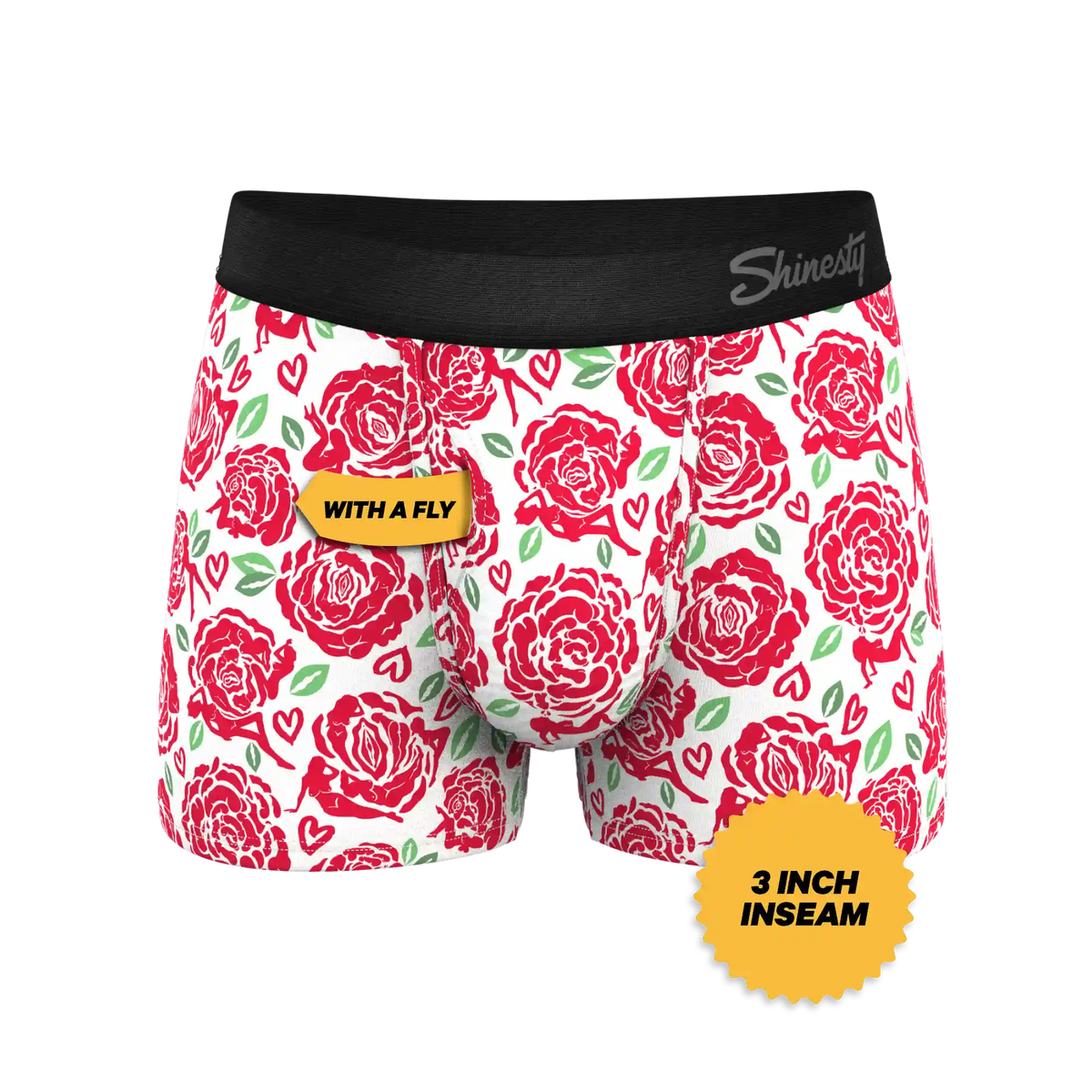 The Bloom With A View | Naughty Roses Ball Hammock® Pouch Trunks Underwear