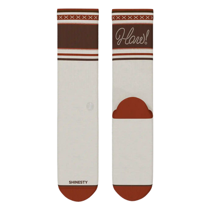 The Yee Haw | Lasso Heel Hammock™ Crew Socks
