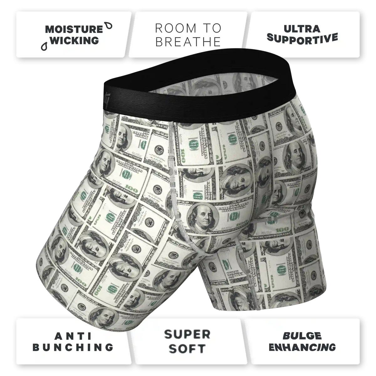 The High Roller | Money Ball Hammock® Boxer - Long Leg