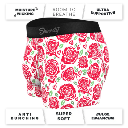 The Bloom With A View | Naughty Roses Ball Hammock® Pouch Trunks Underwear