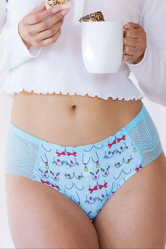 The Mistletots | Christmas Bust Lace Bikini
