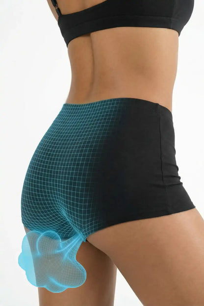 The Threat Level Midnight | Black Fart Proof Boyshort Underwear