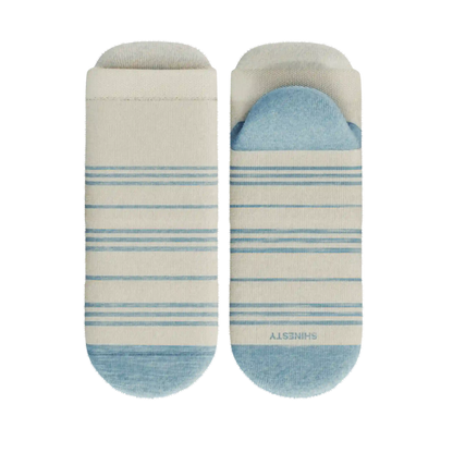 The College Ruled | Stripe Heel Hammock™ Ankle Socks