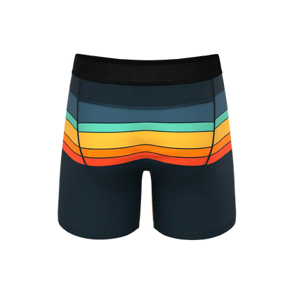 The Summer Solstice | Retro Stripes paradICE™ Cooling Ball Hammock® Underwear