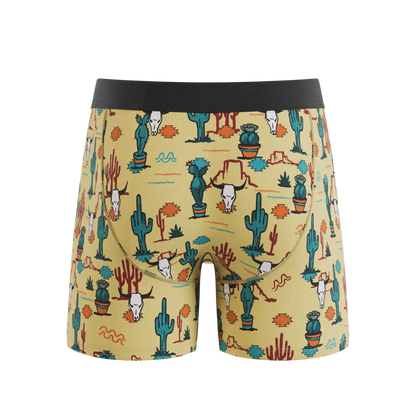 The Mirage | Western Cactus Ball Hammock® Pouch Underwear With Fly
