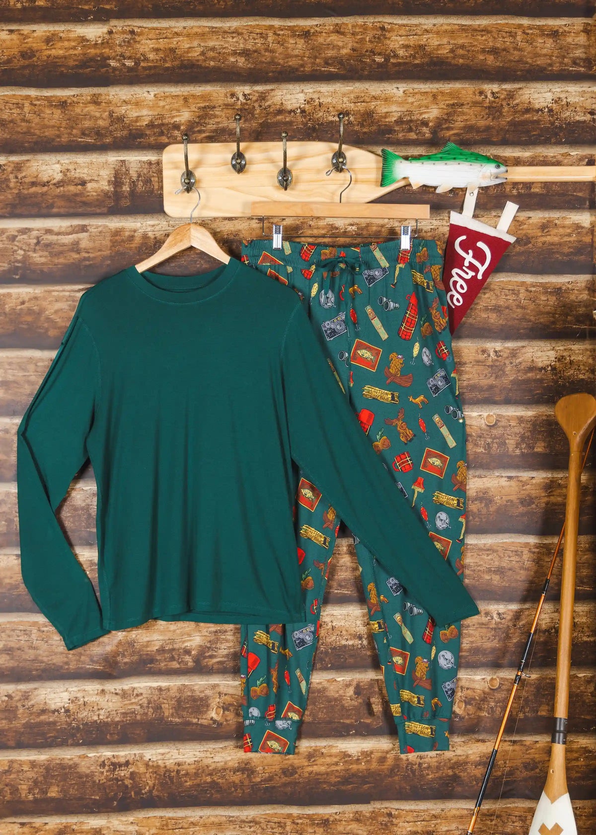 The Cabin Core | Evergreen Cabin SleepDeep™ Men’s Pajama Joggers
