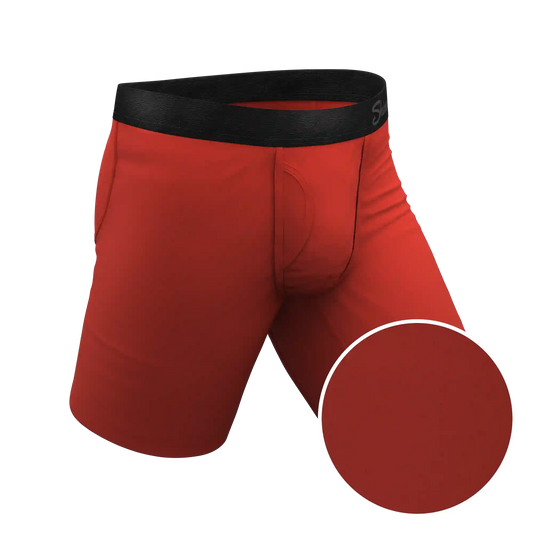 The Rust Fund | Rusty Red Ball Hammock® Boxer - Long Leg