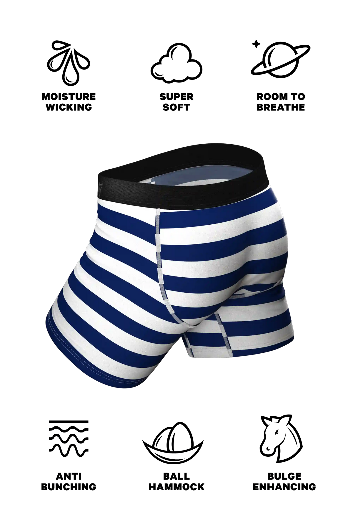 The Snack Attack | Shark Ball Hammock® Pouch Underwear With Fly